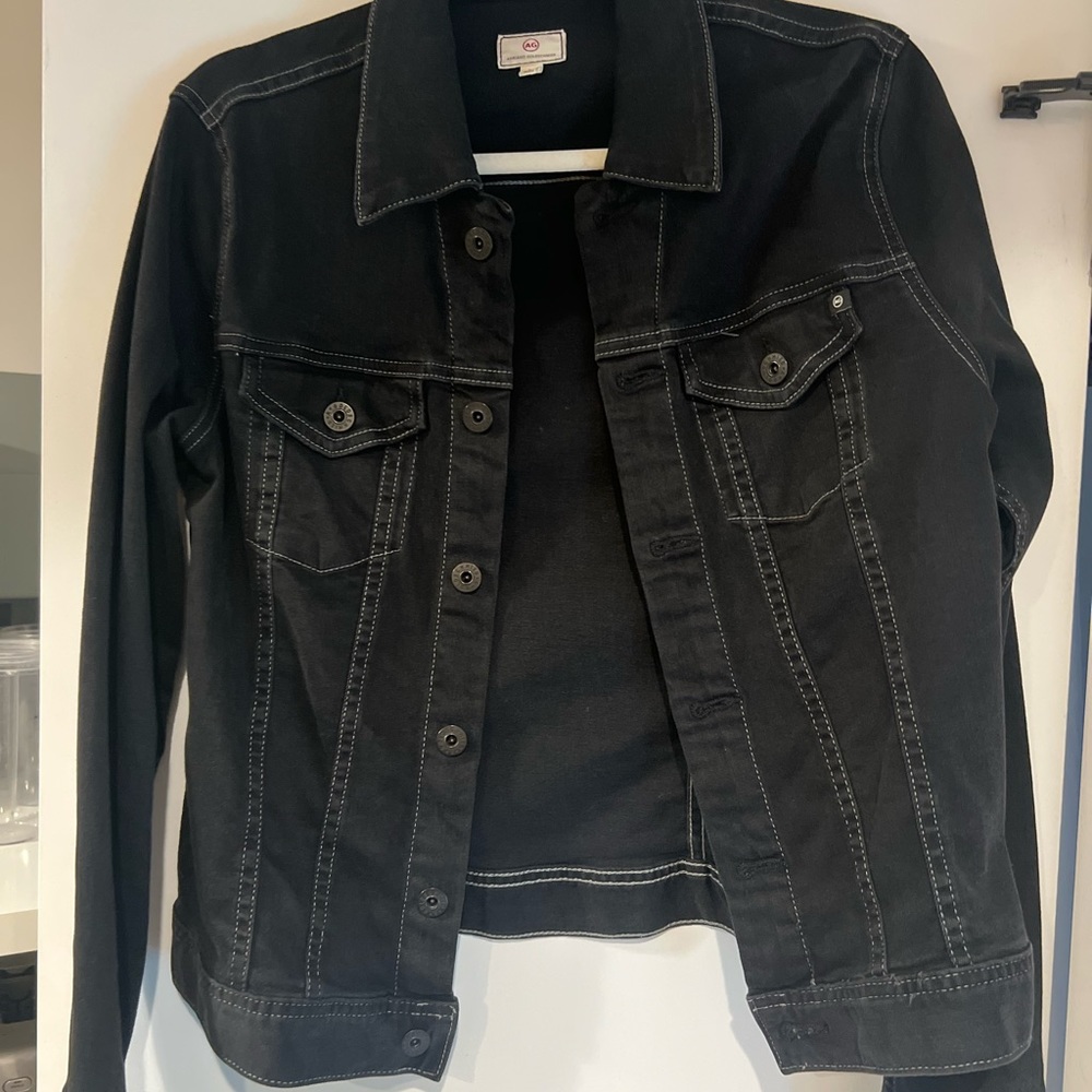 AG ‘The Robyn’ slim jacket in Blacn